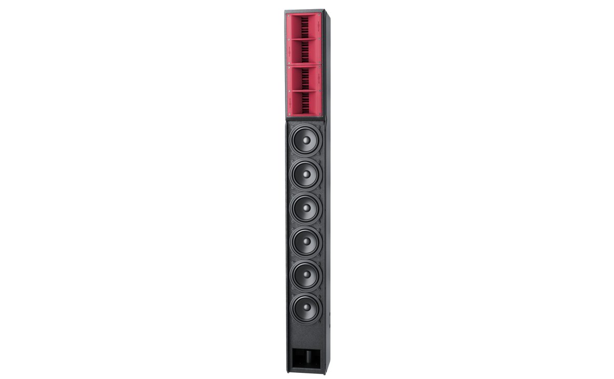 Audiocenter L65 MK2 широкополосная пассивная звуковая колонна 6х5"" НЧ + 4х1"" ВЧ, Спроектирована д