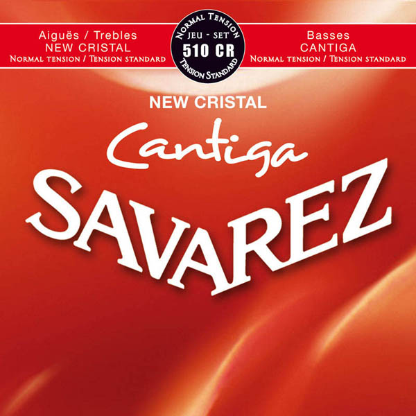 Savarez 510CR New Cristal Cantiga Комплект струн для классической гитары, норм.натяжение, посеребр. купить в prostore.me