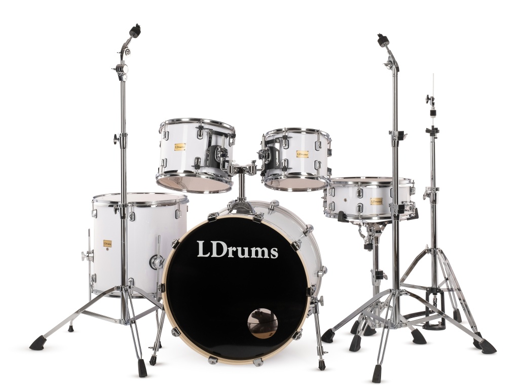 5001011 Барабанная установка, белая, LDrums купить в prostore.me