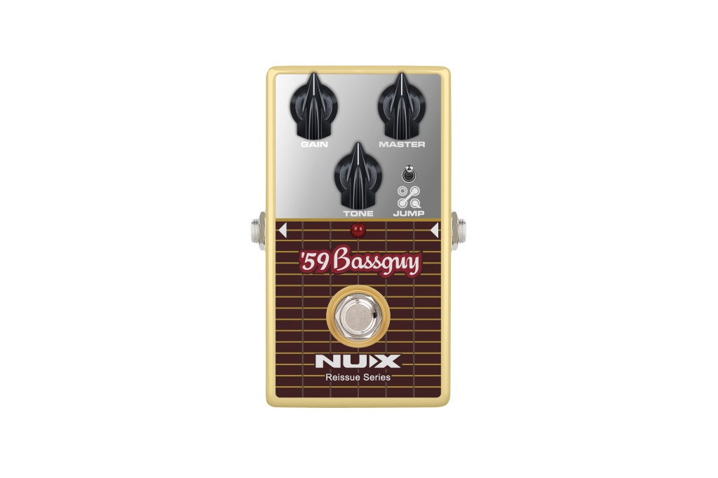 картинка NRO-7 '59 Bassguy Overdrive Педаль эффектов, Nux от магазина prostore.me