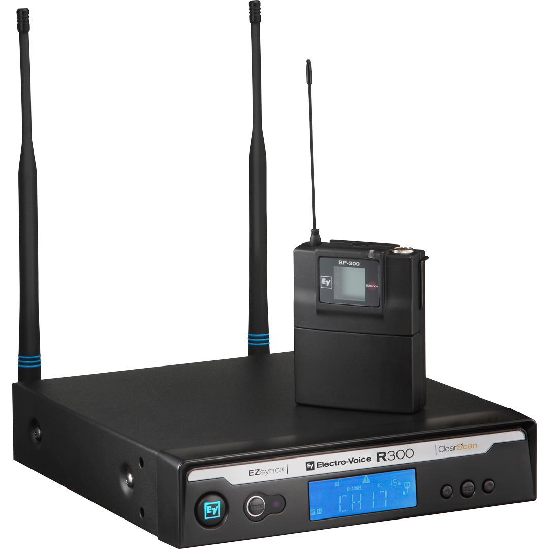 Electro-Voice R300-E Поясная система с гарнитурой HM3 (вкл. приёмник R300) купить в prostore.me