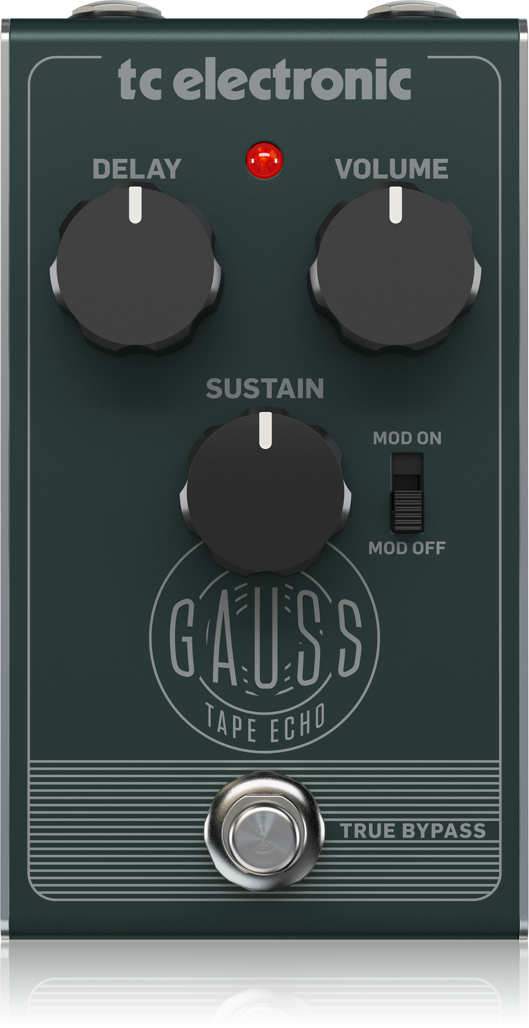 картинка TC ELECTRONIC GAUSS TAPE ECHO - гитарная педаль, эффект дилей от магазина prostore.me