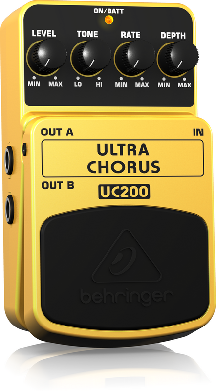 картинка BEHRINGER UC200 - педаль эффектов стерео хоруса от магазина prostore.me