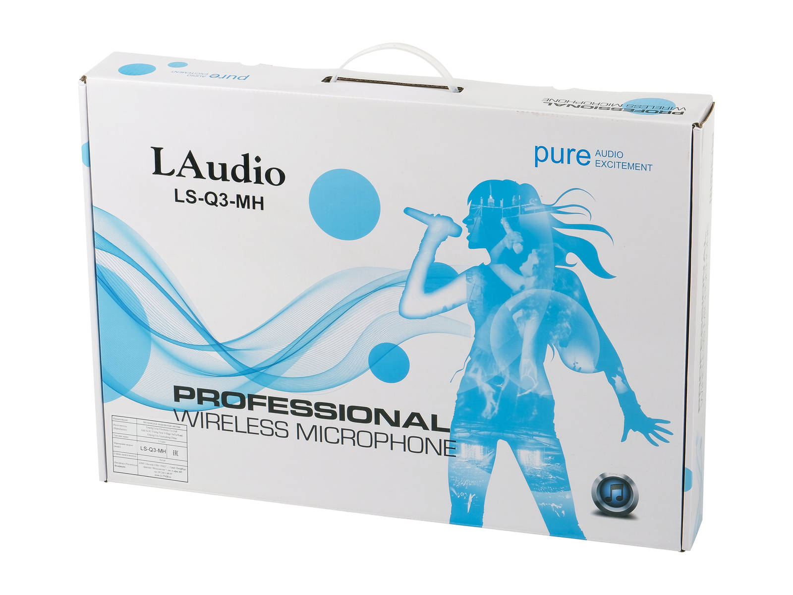 LAudio LS-Q3-MH Радиосистема с ручным и головным передатчиком.  купить в prostore.me