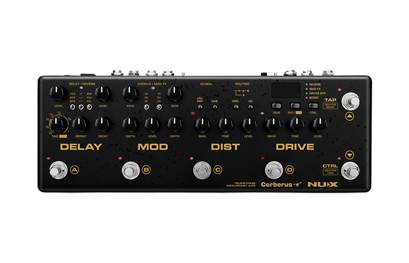 картинка NME-3 Cerberus Процессор эффектов, Nux от магазина prostore.me
