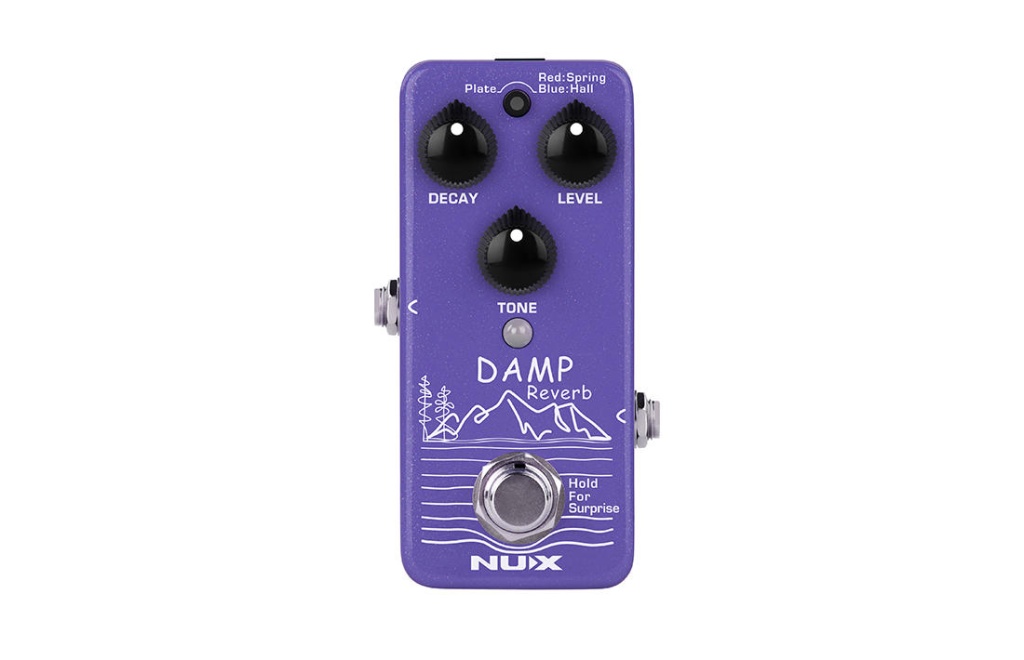 картинка NRV-3 Damp Reverb Педаль эффектов, Nux от магазина prostore.me