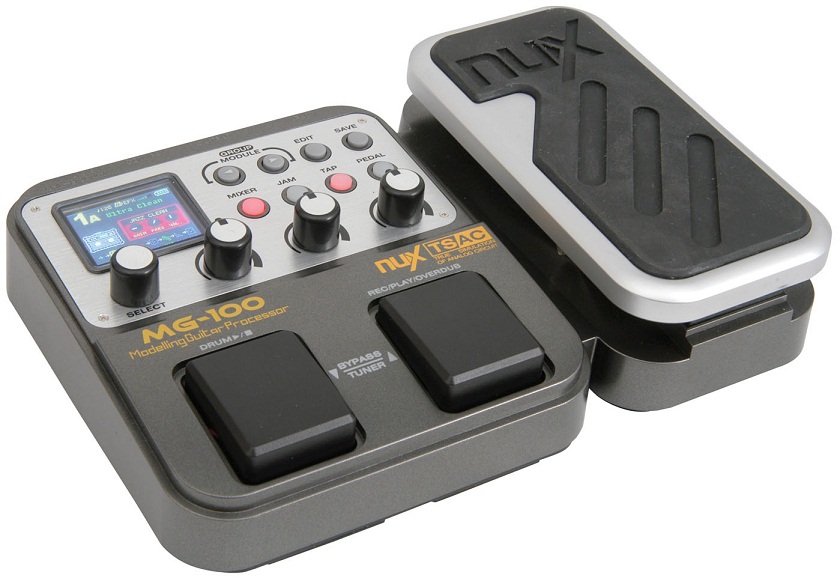 картинка NUX-MG100 Гитарный процессор Cherub от магазина prostore.me