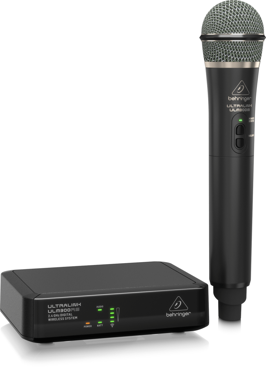BEHRINGER ULM300MIC - Радиосистема микрофонная цифровая с ручным передатчиком и приемником купить в prostore.me