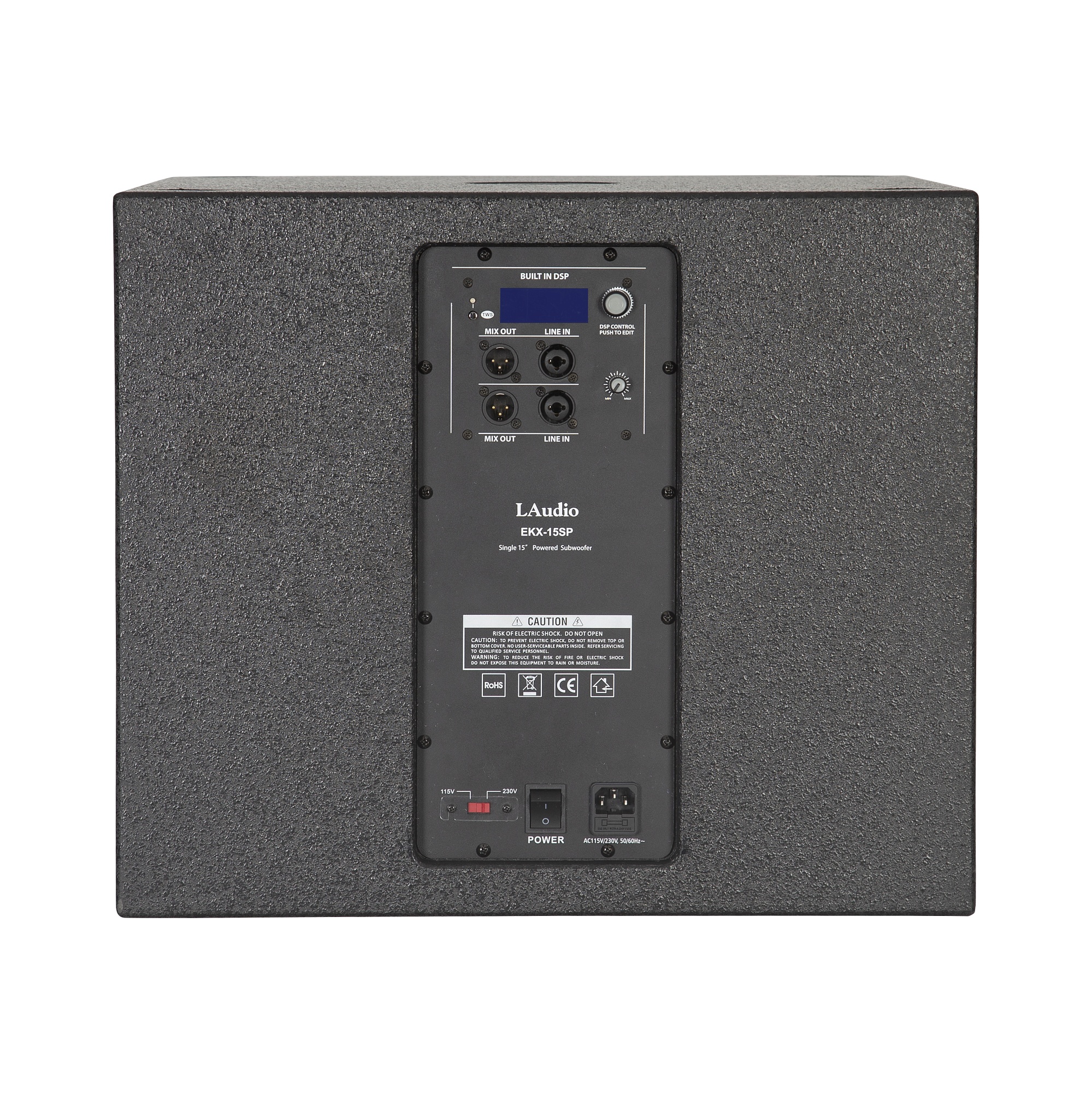картинка EKX15SP Сабвуфер, активный, 1300Вт, LAudio от магазина prostore.me
