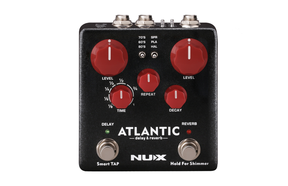 картинка NDR-5 Atlantic Delay & Reverb Педаль эффектов, Nux от магазина prostore.me