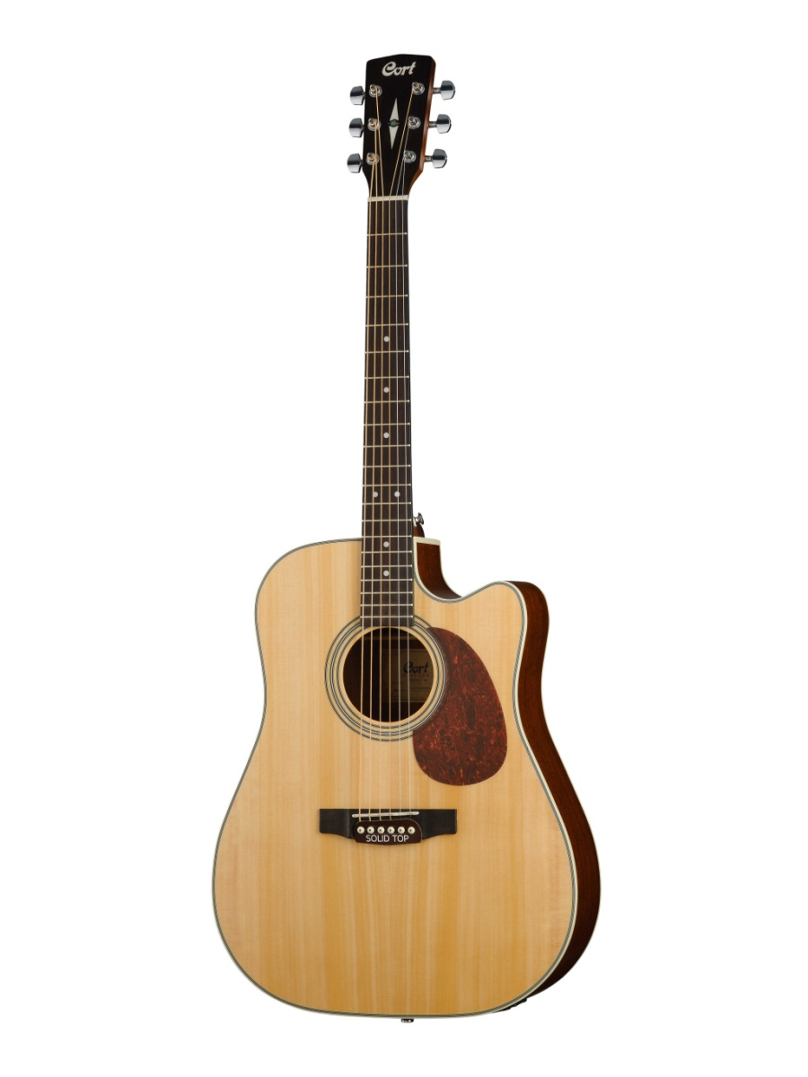 MR600F-NS MR Series Электро-акустическая гитара, с вырезом, цвет натуральный матовый, Cort купить в prostore.me