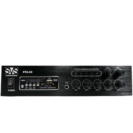SVS Audiotechnik STA-60 Микшер-усилитель на 2 зоны купить в prostore.me