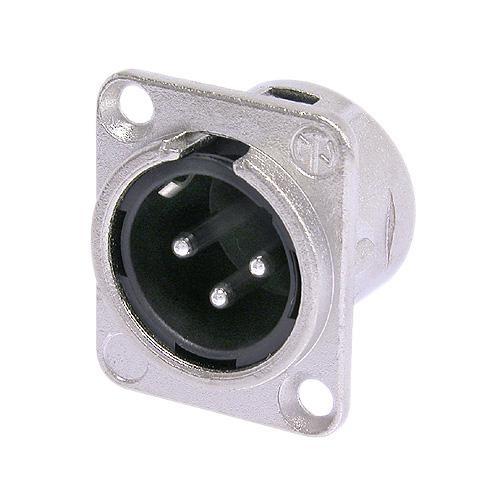 картинка NEUTRIK NC3MD-L-1 - панельный разъем XLR male от магазина prostore.me
