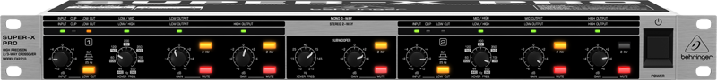 картинка BEHRINGER CX2310 V2 - кроссовер двухполосный стерео/3-полосный моно от магазина prostore.me
