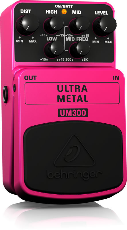 картинка BEHRINGER UM300 - педаль эффектов 'Хэви Метал'- дисторшн от магазина prostore.me
