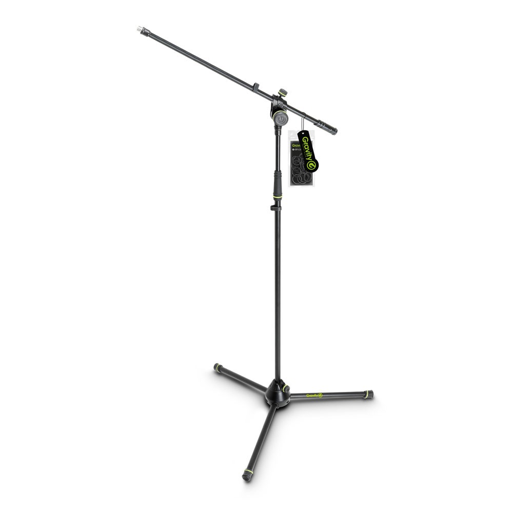 GRAVITY MS 4321 B - Микрофонная стойка черного цвета.