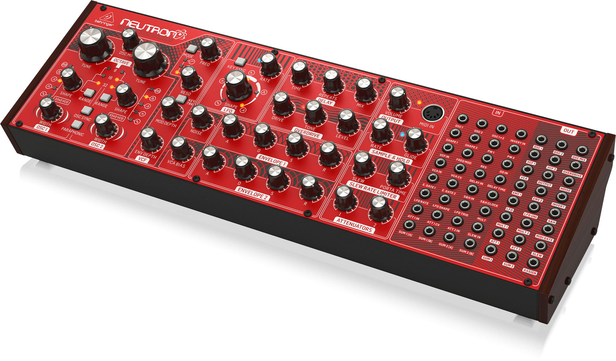 BEHRINGER NEUTRON - полумодульный аналоговый синтезатор купить в prostore.me