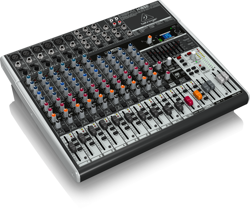 BEHRINGER X1832USB - микшер,6 монов,4 стерео,3 AUX-шины,процес эффектов, 3D процессор,эквалайзер,USB купить в prostore.me