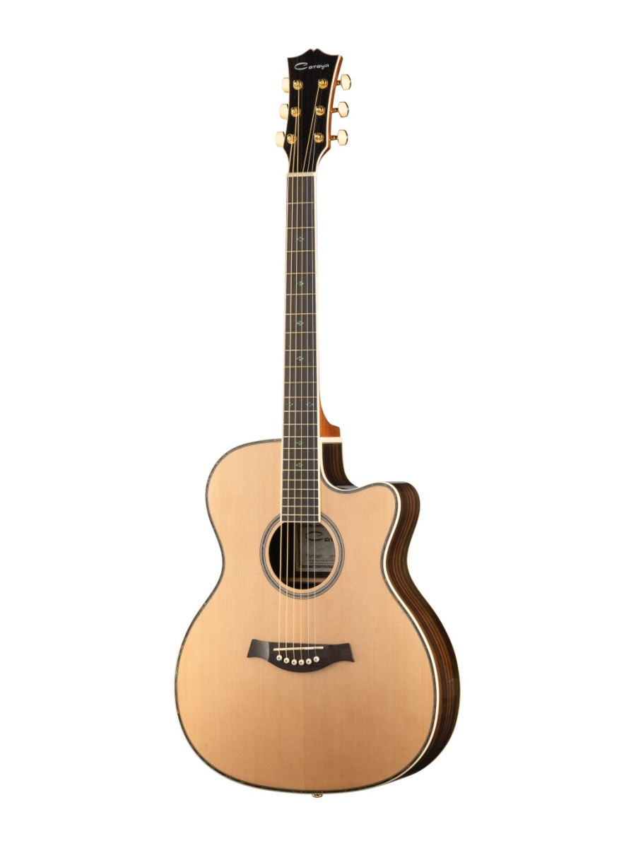 SP50-C/N Акустическая гитара, с вырезом, цвет натуральный, Caraya купить в prostore.me