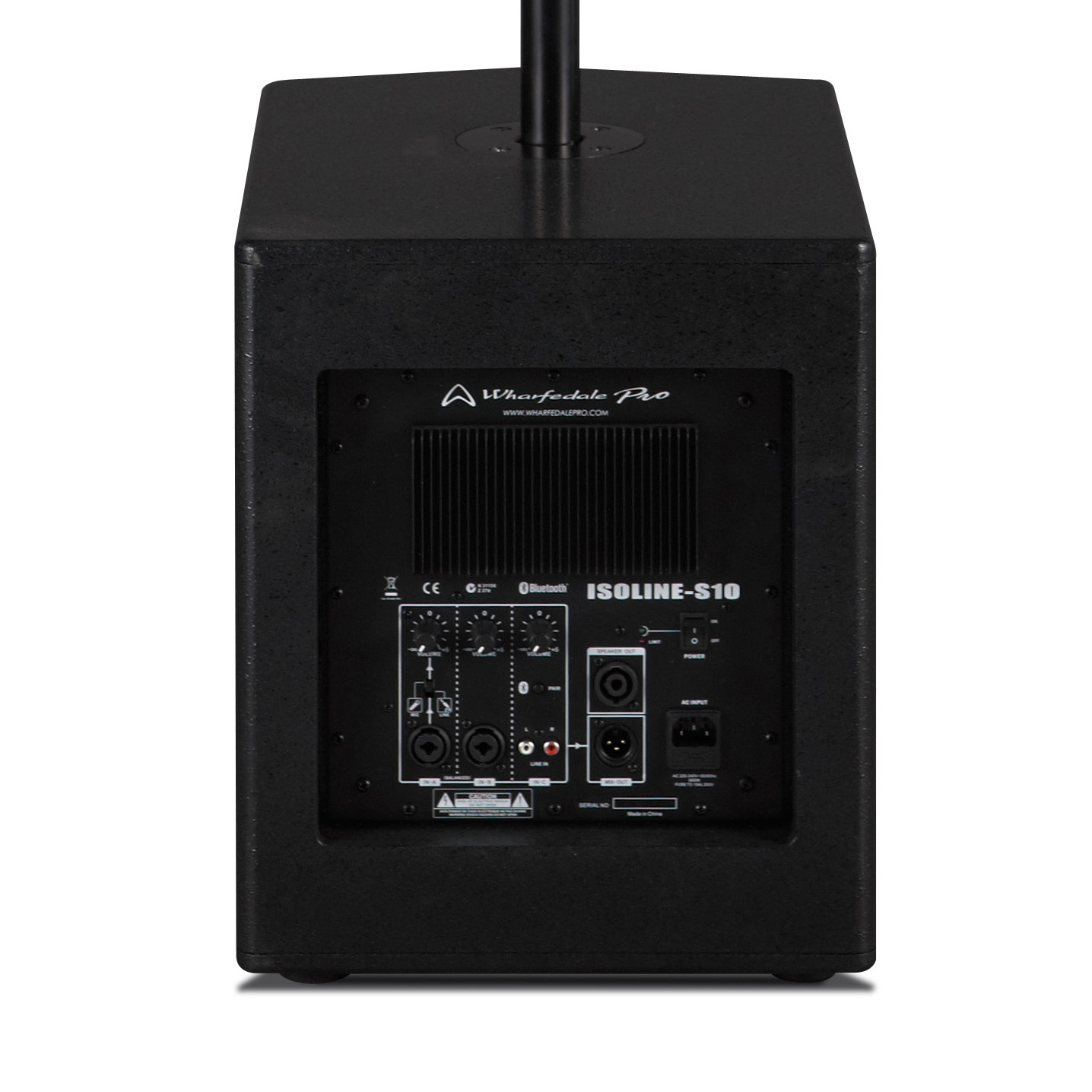 Wharfedale Pro ISOLINE 410 Профессиональный активный комплект звукоусиления. 10" + 4 х 3". 400 Вт. купить в prostore.me