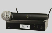 SHURE BLX24RE/PG58 M17 радиосистема вокальная с ручным передатчиком PG58.