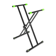 GRAVITY KSX 2 - Одноуровневая стойка для клавишных инструментов (двойная).