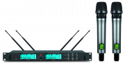 Arthur Forty U-9700C Вокальная радиосистема с 2 ручными микрофонами 96 каналов с капсюлем AF53.