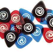 PLANET WAVES 1OBK6-5 (аналог SPH) - Медиатор (1,17mm), (5шт), чёрный, Heavy