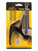 Alice A007A/BK Каподастр для акустической гитары, черный.