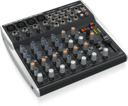 BEHRINGER XENYX 1202SFX - микшер, 12 каналов, 4 микрофонных предусилителя, USB, FX процессор (100пре