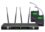 VOLTA US-102H Микрофонная 100-канальная радиосистема с 2 головными микрофонами
