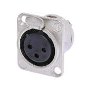NEUTRIK NC3FD-L-1- панельный разъем XLR female