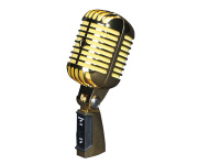 VOLTA VINTAGE GOLD Вокальный динамический микрофон кардиоидный. Металлический ударозащищённый корпус