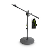 GRAVITY MS 2222 B - Короткая микрофонная стойка на утяжеленном круглом основании.
