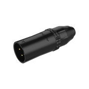 ROXTONE RX3MWP-BG Профессиональный разъем cannon, кабельный, пыле- и влаго- защищенный для тяжелых у