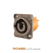 ROXTONE RAC3MPI-WP Brown Разъем кабельный типа powercon, пыле и влаго защищенный