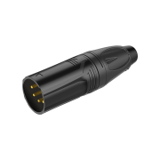 ROXTONE RX5M-BT Разъем cannon кабельный папа 5-ти контактный со сменным маркировочным кольцом. метал
