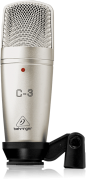 BEHRINGER C-3 - студийный конденсаторный микрофон,40 - 18000 Гц ,кардиоида, всенаправленная