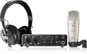 BEHRINGER U-PHORIA STUDIO PRO - комплект для записи с USB аудиоинтерфейсом