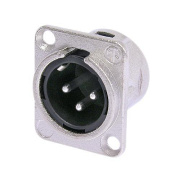 NEUTRIK NC3MD-L-1 - панельный разъем XLR male
