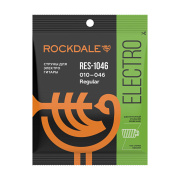 ROCKDALE RES-1046 Струны для электрогитары с шестигранным сердечником и никелевым покрытием. Цветная