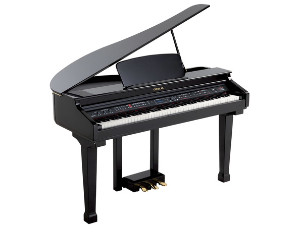 Orla Grand-120-BLACK Цифровой рояль, с автоаккомпанементом, черный.  купить в prostore.me