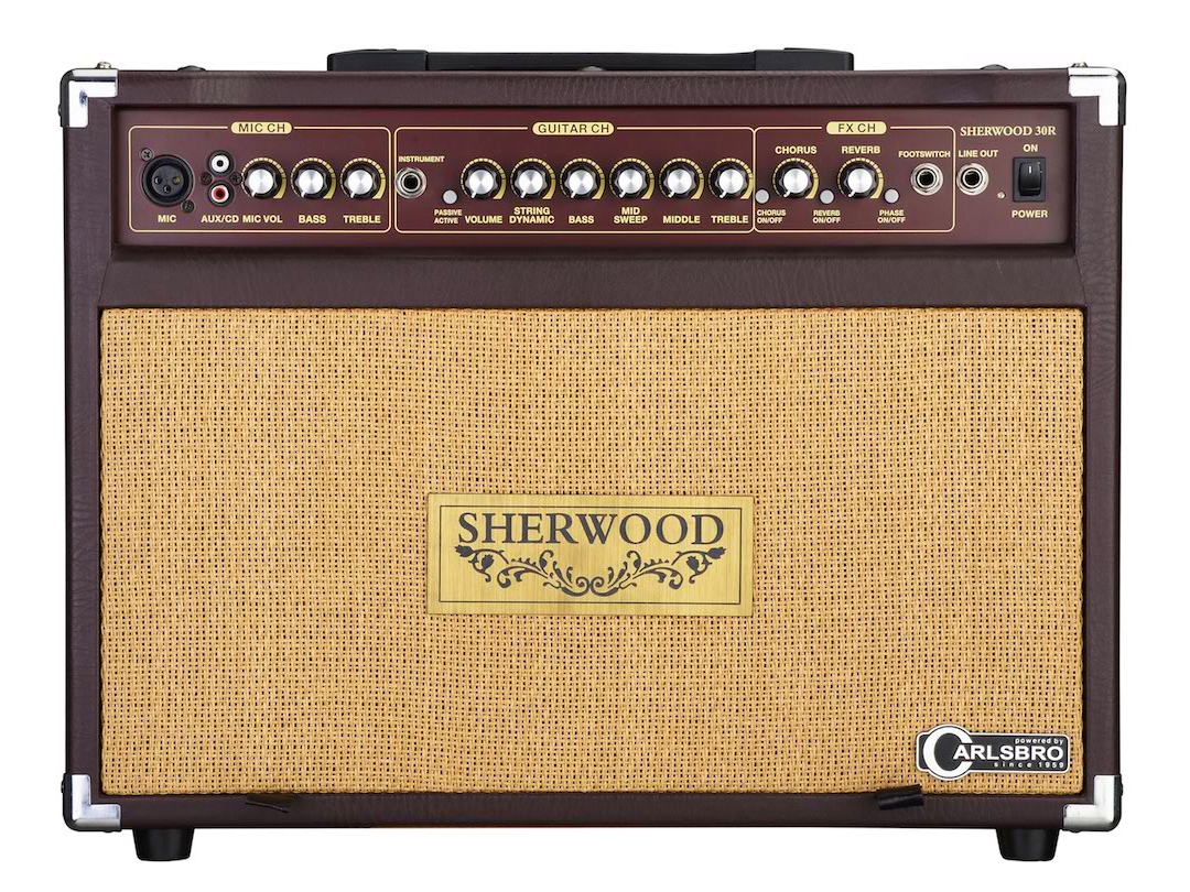 CARLSBRO SHERWOOD 30R Комбо усилитель для акустической гитары. 30Вт. Вход для микрофона XLR с незави купить в prostore.me