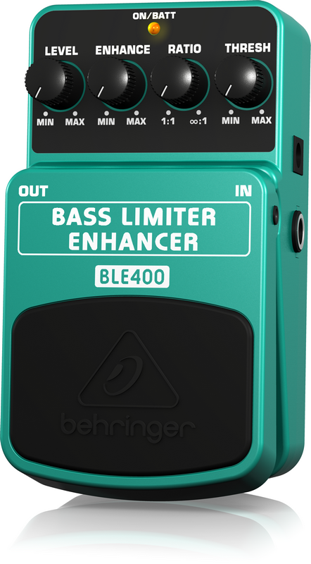 BEHRINGER BLE400 - педаль эффектов динамической обработки для бас-гитары купить в prostore.me