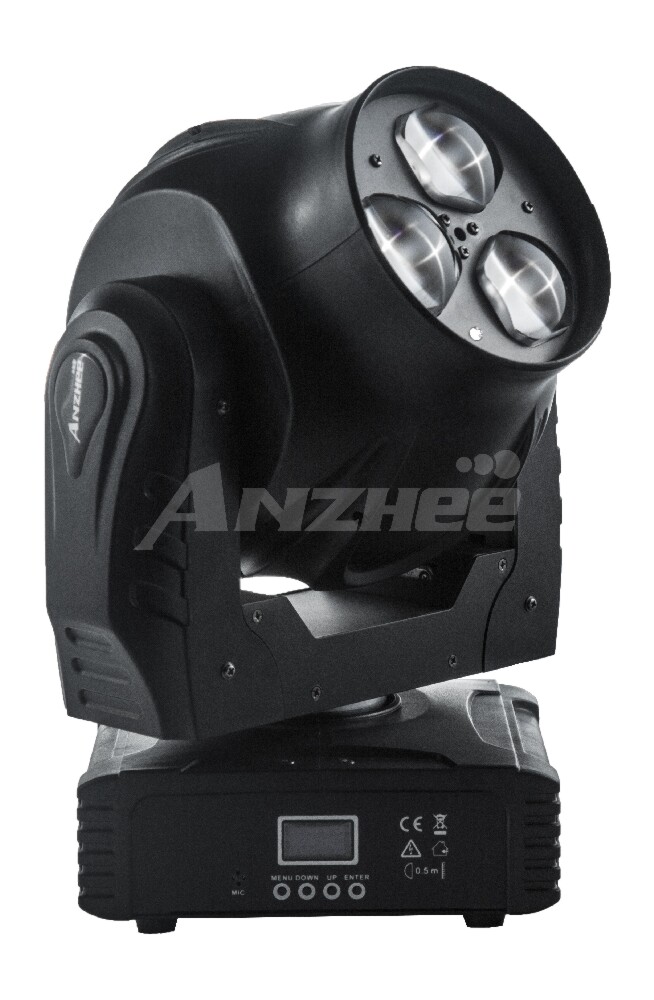 PROCBET H3x40Z B-EYE Cветодиодный вращающийся прожектор WASH BEAM B-EYE  3 светодиода по 40 Вт. купить в prostore.me